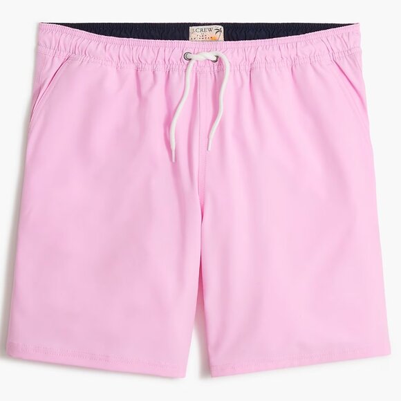 J. Crew Resort Pink 8" swim trunk/NWT/M - Picture 1 of 13